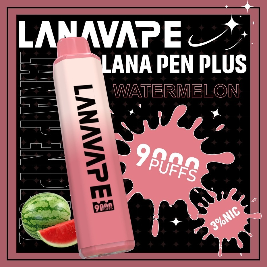LANA9000口 一次性拋棄式 持久續航 & 快速充電