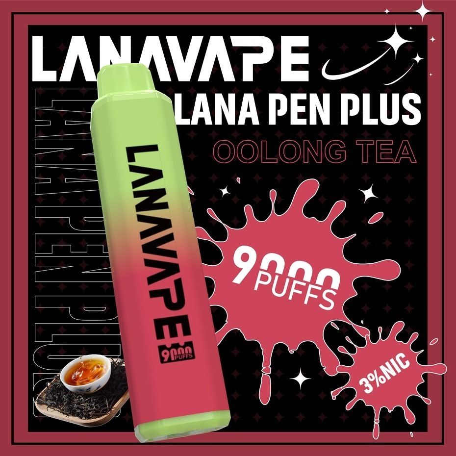 LANA9000口 一次性拋棄式 持久續航 & 快速充電