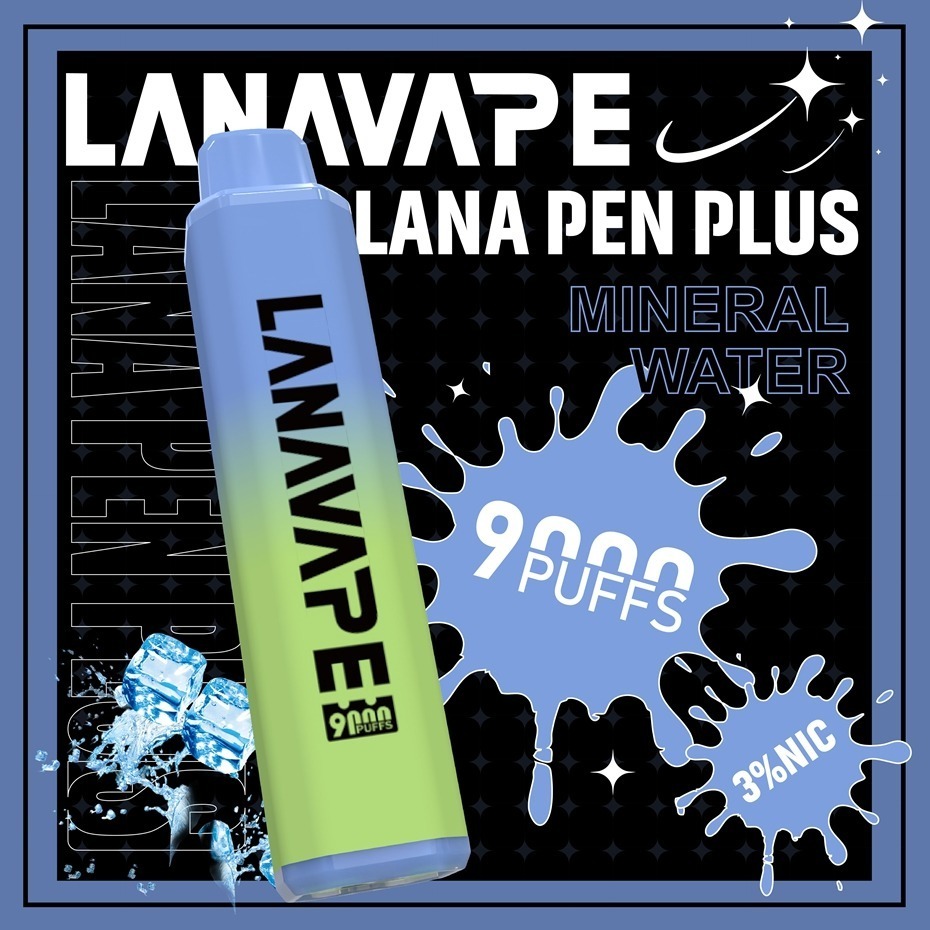 LANA9000口 一次性拋棄式 持久續航 & 快速充電