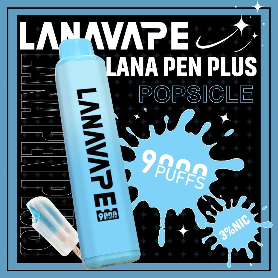 LANA9000口 一次性拋棄式 持久續航 & 快速充電