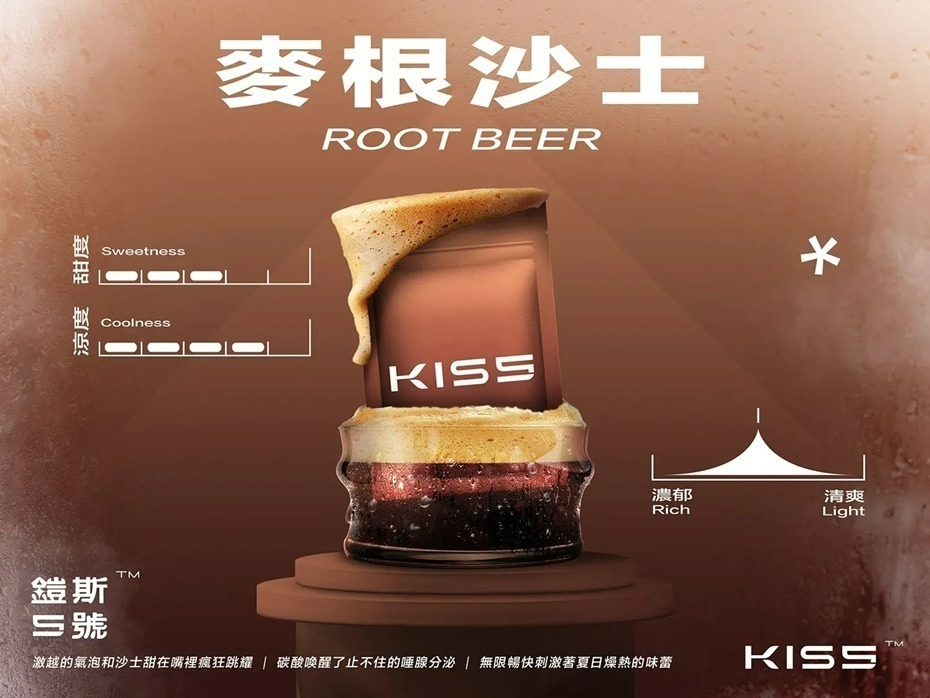 kiss5 Kiss5鎧斯5號煙彈 單顆包裝 通用RELX/SP2S