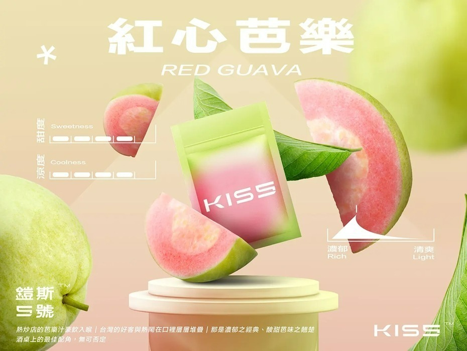 kiss5 Kiss5鎧斯5號煙彈 單顆包裝 通用RELX/SP2S
