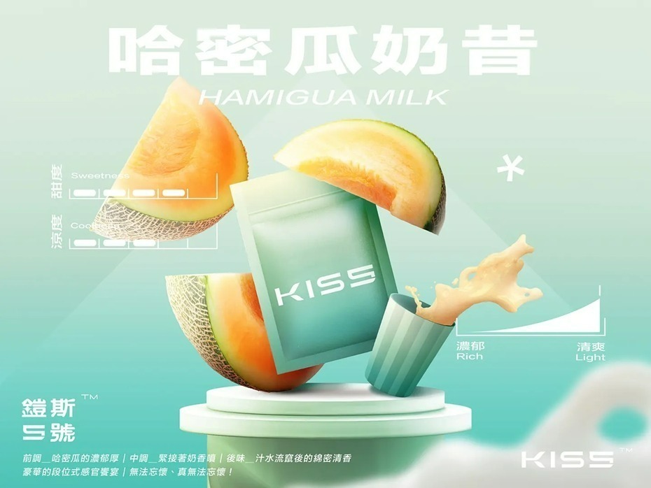 kiss5 Kiss5鎧斯5號煙彈 單顆包裝 通用RELX/SP2S