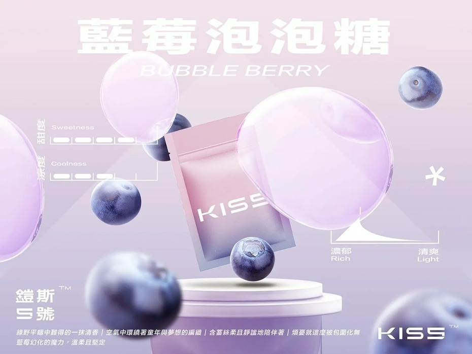 kiss5 Kiss5鎧斯5號煙彈 單顆包裝 通用RELX/SP2S